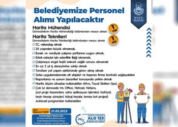İnegöl Belediyesi, eleman alınıma çıkıyor