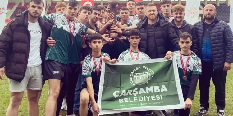 Çarşamba Belediye Spor Kulübü’nün ragbi başarısı