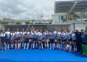 Muğla Kadın Hokey Takımı Türkiye ikincisi oldu