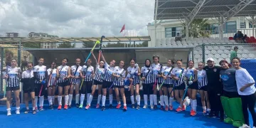 Muğla Kadın Hokey Takımı Türkiye ikincisi oldu