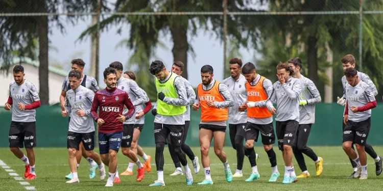 Trabzonspor, Ankaragücü maçı hazırlıklarını sürdürdü