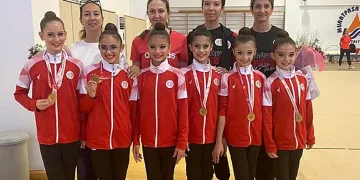 Antalyaspor’un cimnastikçileri kupaya uzandı