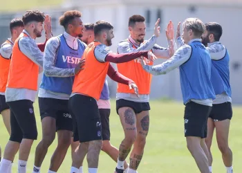 Trabzonspor, MKE Ankaragücü maçı hazırlıklarını sürdürdü