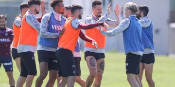 Trabzonspor, MKE Ankaragücü maçı hazırlıklarını sürdürdü