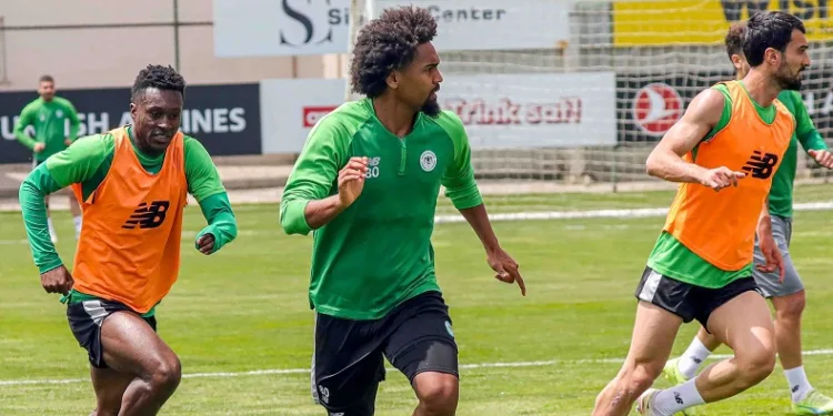 Konyaspor, Kayserispor maçı hazırlıklarına devam etti