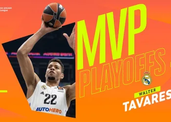 THY Euroleague play-off 4. maçların MVP’si Walter Tavares oldu