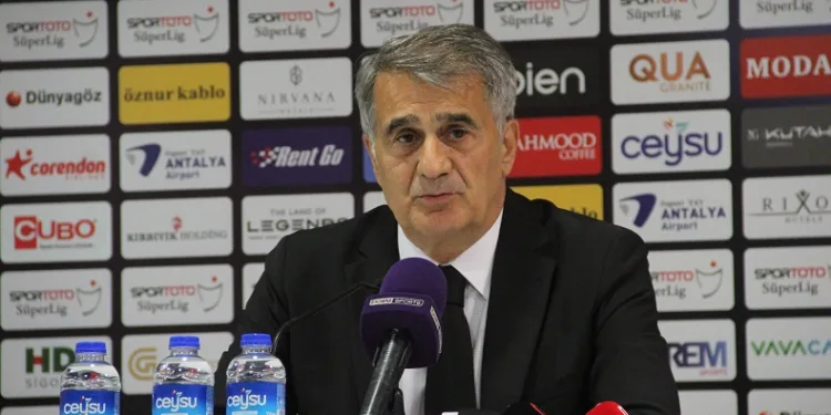 Beşiktaş Teknik Direktörü Şenol Güneş: “Oyuncularımla gurur duyuyorum”