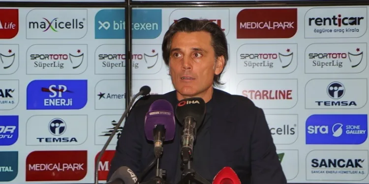 Adana Demirspor Teknik Direktörü Vincenzo Montella: “Oyuncu grubumuzla gurur duyuyorum”
