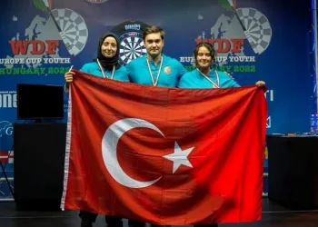 Pamukkale Belediyespor dartçıları İspanya yolcusu