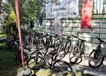 Sağlıklı bir çevre için bisiklet