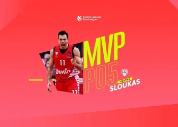 THY Euroleague play-off 5. maçların MVP’si Kostas Sloukas oldu