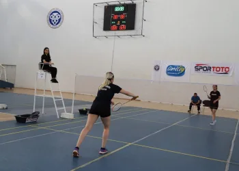 Badminton spor müsabakaları sona erdi