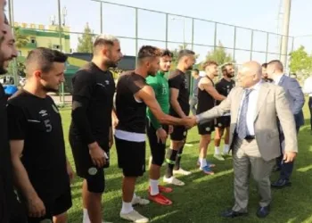 TFF Başkanı Mehmet Büyükekşi’den, Şanlıurfaspor Kulübü’ne ziyaret