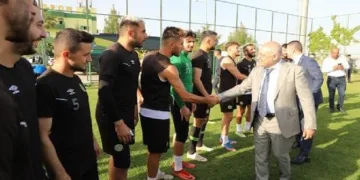 TFF Başkanı Mehmet Büyükekşi’den, Şanlıurfaspor Kulübü’ne ziyaret