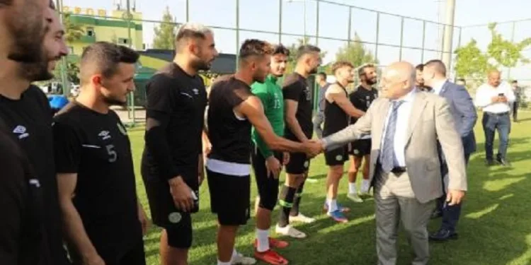 TFF Başkanı Mehmet Büyükekşi’den, Şanlıurfaspor Kulübü’ne ziyaret