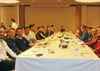 Altaylı oyuncular, sezonun mutluluk yemeğinde bir araya geldi