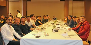 Altaylı oyuncular, sezonun mutluluk yemeğinde bir araya geldi