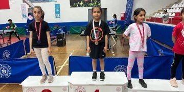 Nazillili minikler şampiyon oldu