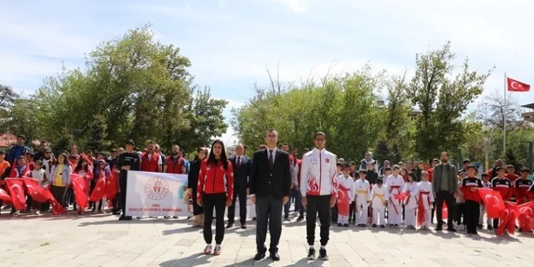 Ağrı’da Gençlik Haftası kutlamaları başladı