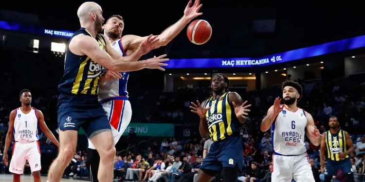Basketbol Süper Ligi: A. Efes: 96 – Fenerbahçe Beko: 91