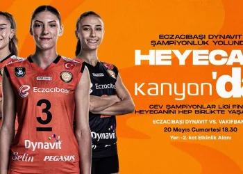 Eczacıbaşı Dynavit, CEV Şampiyonlar Ligi finalini birlikte izlemek için taraftarını davet ediyor