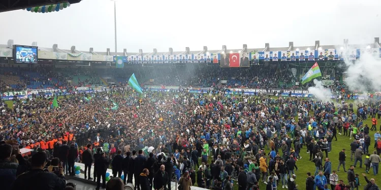 Çaykur Rizespor, Spor Toto Süper Lig’e yükseldi