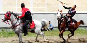 Erzurum’da cirit heyecanı