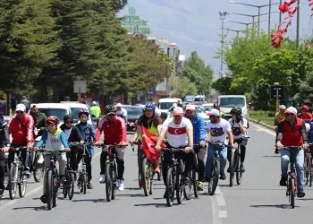 Erzincan’da bisiklet turu
