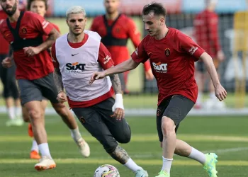 Galatasaray, MKE Ankaragücü maçı hazırlıklarını sürdürdü