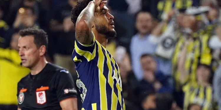 Fenerbahçeli Joshua King, 7. kez gol sevinci yaşadı