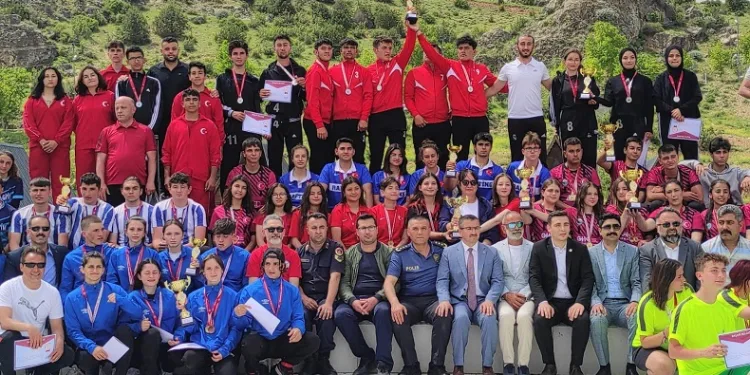 Okul Sporları Rafting Türkiye Şampiyonası sona erdi