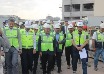 Adalet Bakanı Bozdağ, Şanlıurfa’da şehir hastanesi inşaatını gezdi