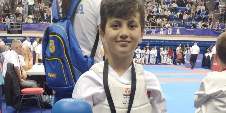 Balkan Karate Şampiyonası’nda Hilmi Metehan Toker üçüncü oldu