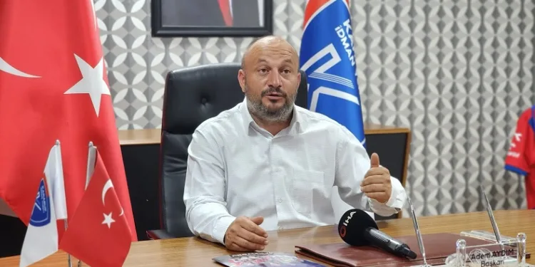 Karabük İdman Yurdu Başkanı Adem Aydım: “Bu sene destek çok daha önemli”