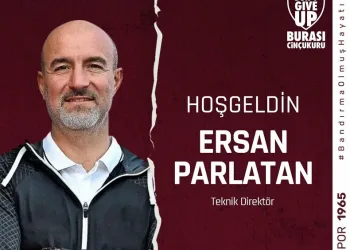 Bandırmaspor’da yeni teknik direktör Ersan Parlatan