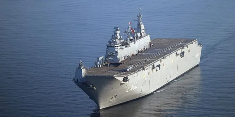 TCG Anadolu’nun yeni rotası İzmir