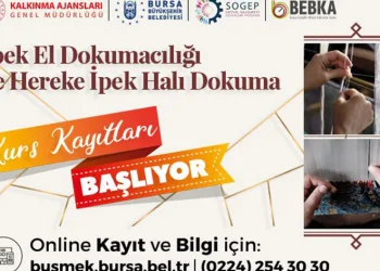 İpek halı ve kumaş el dokuma kursları başlıyor