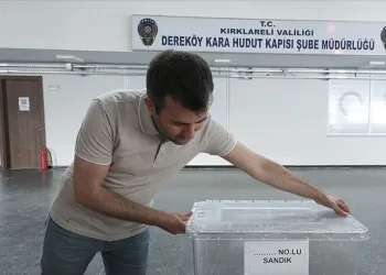 İkinci tur için sınır kapılarında hazırlık