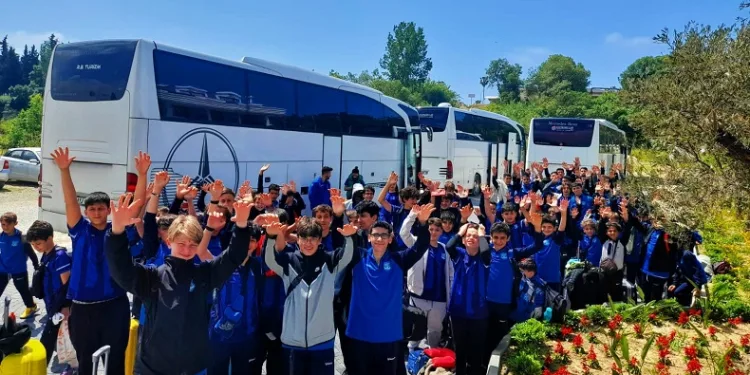 Bursa Yıldırımspor futbol okullarından Antalya çıkarması
