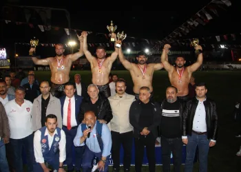 Kumluca Başpehlivanı İsmail Balaban oldu