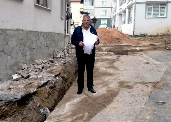 Sağlam muhtar, mahallesini aydınlattı