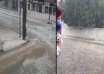 Sokaklar beyaza büründü