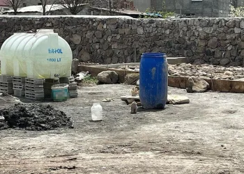 İnşaat temelinden top mermisi çıktı