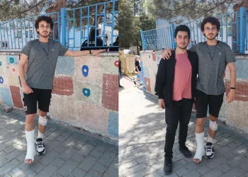 Dün kaza geçirdi, bugün ilk oyunu kullandı