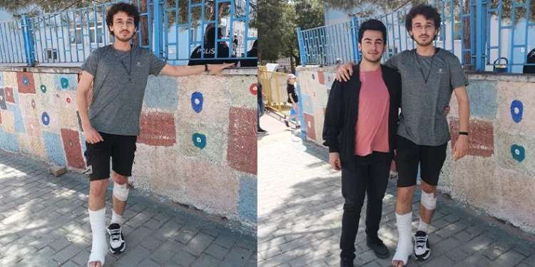 Dün kaza geçirdi, bugün ilk oyunu kullandı