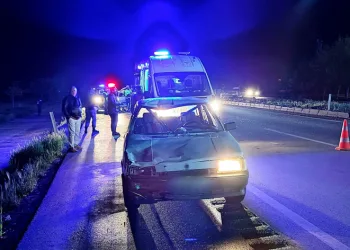 Düğün çıkışı feci kaza: 1 ölü, 3 yaralı