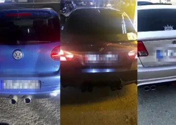 4 modifiye araç sürücüsüne ceza