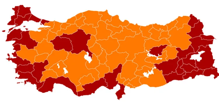 İllere Göre Oy Oranları