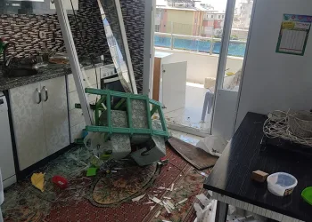 Hortum evleri savaş alanına çevirdi