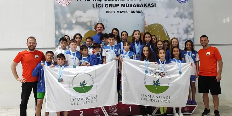 Osmangazili kulaçlar Bursa’ya damga vurdu